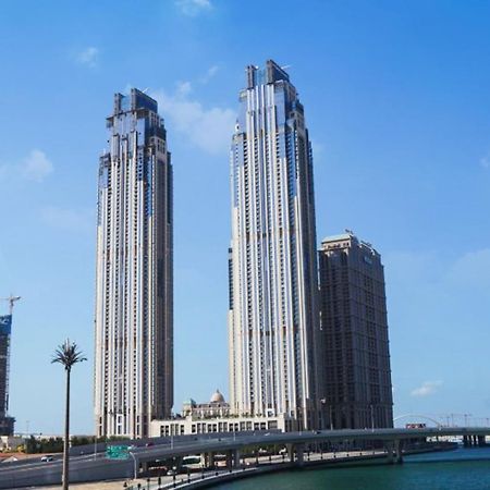 Bnbmehomes - Luxury 2B Apt - Al Habtoor - Amna Tower - 5044 Dubái Exterior foto