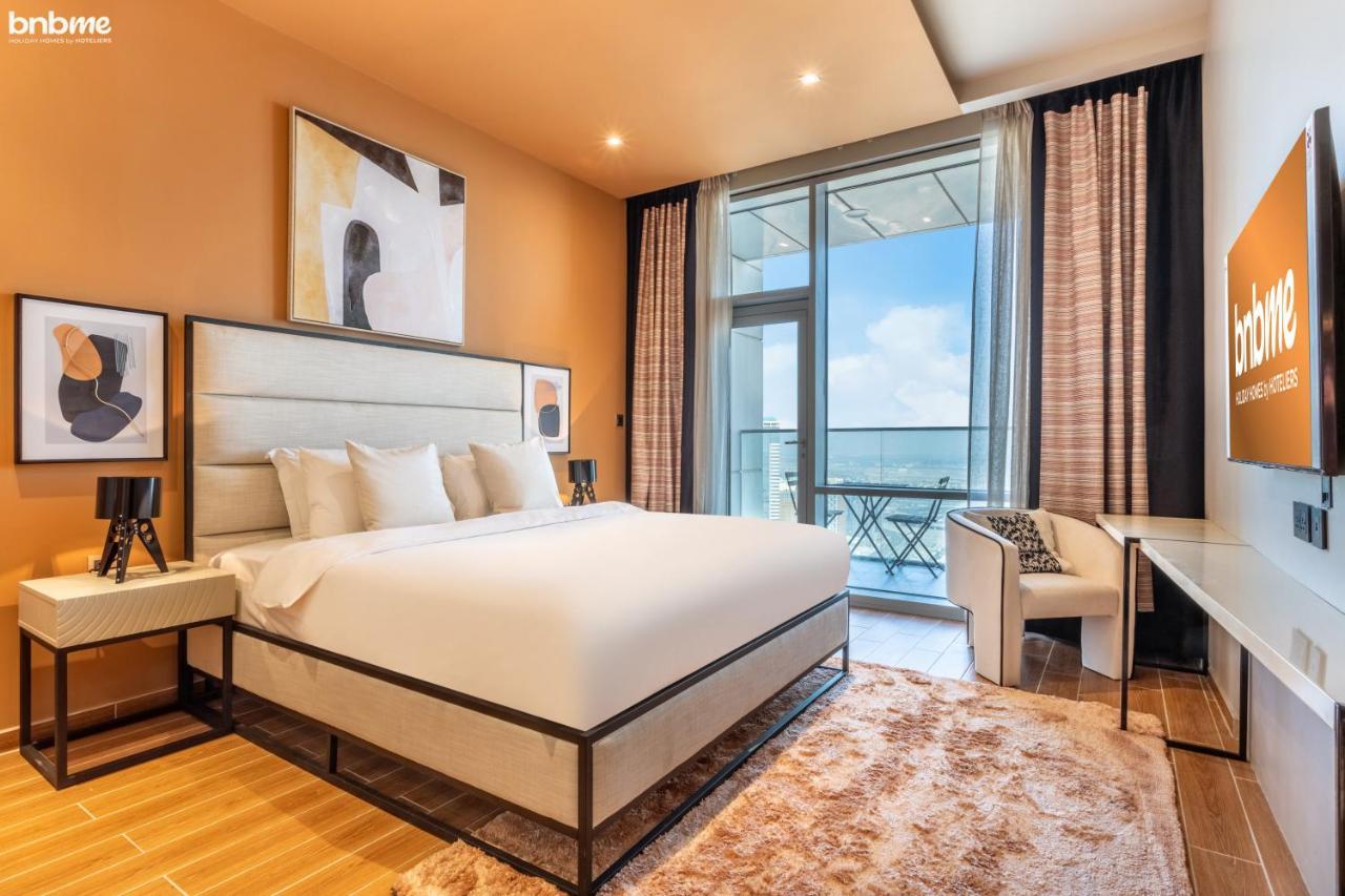 Bnbmehomes - Luxury 2B Apt - Al Habtoor - Amna Tower - 5044 Dubái Exterior foto