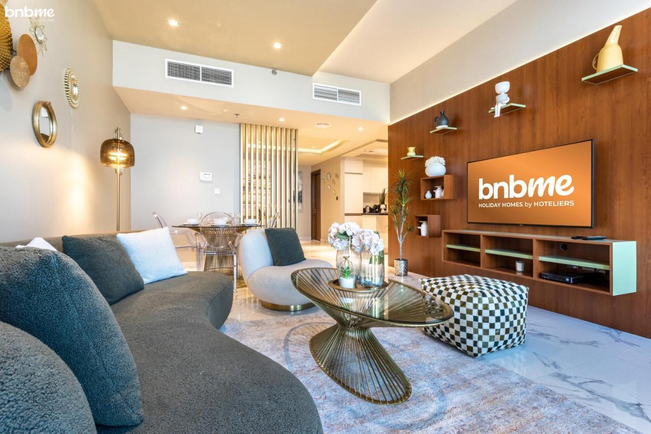 Bnbmehomes - Luxury 2B Apt - Al Habtoor - Amna Tower - 5044 Dubái Exterior foto