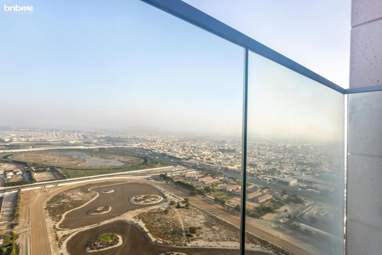 Bnbmehomes - Luxury 2B Apt - Al Habtoor - Amna Tower - 5044 Dubái Exterior foto